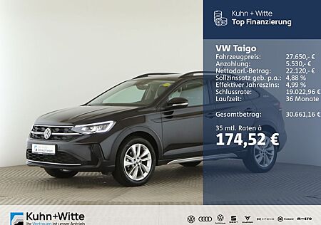VW Taigo Volkswagen 1.5 TSI Goal *AHK*LED*RFK*SHZ*Navi*AppleCa