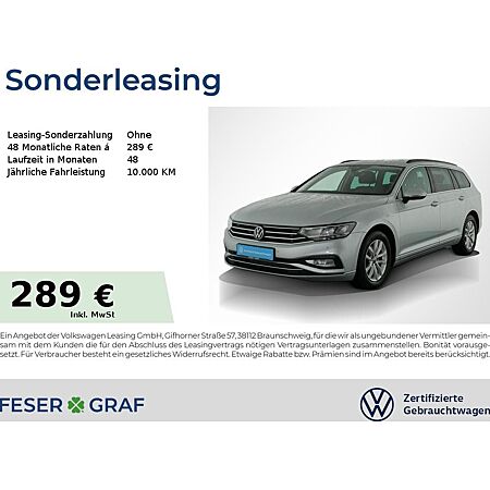 VW Passat Variant leasen