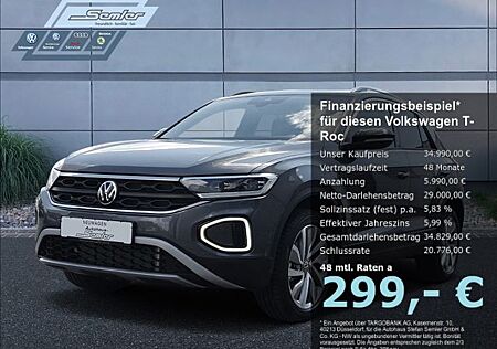 VW T-Roc Volkswagen GOAL LIFE 1.5 l TSI DSG AHK NAVI R-KAM APP
