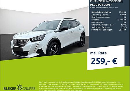 Peugeot 2008 e- Allure Pack Elektromotor 136