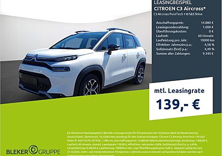 Citroën C3 Aircross PureTech 110 S&S Shine