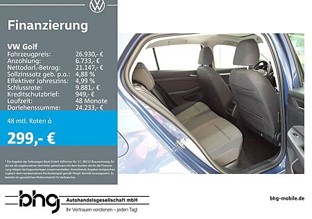 VW Golf Volkswagen 1.5 TSI Pano HUD AirCareClimatronic Sitzhzg