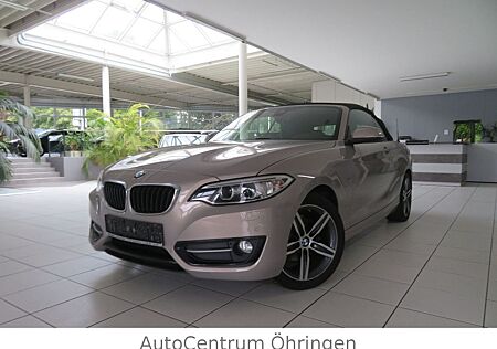 BMW 218d *Cabrio* *Sport-Line* Leder Navi Xenon PDC