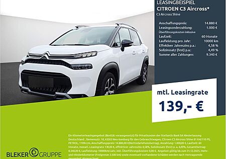 Citroën C3 Aircross PureTech 110 S&S Shine