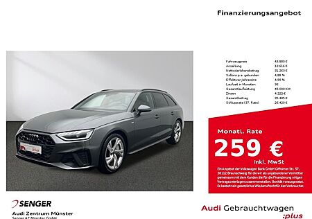 Audi A4 Avant 45 TFSI quattro S line MMI LED AHK