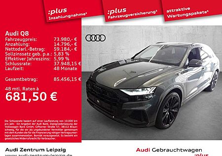 Audi Q8 gebraucht kaufen Audi Q8 50 TDI competition plus *HD-Matrix*AHK*Pano*