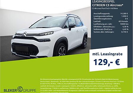 Citroën C3 Aircross PureTech 110 Shine