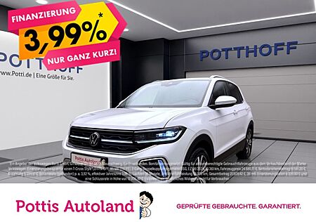 VW T-Cross gebraucht kaufen VW T-Cross Volkswagen 1.0 TSI DSG STYLE NAVI KLIMA PDC SHZG