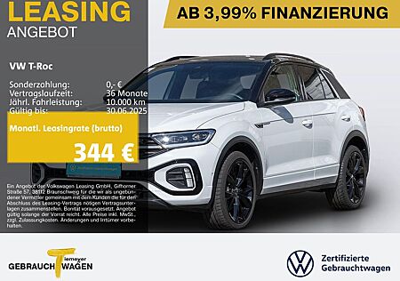 VW T-Roc Volkswagen 1.5 TSI DSG R-LINE BLACK LM19 STHZG MATRIX