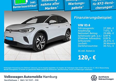 VW ID.4 Volkswagen Pro Performance Navi Wärmep. AHK 360°Kamera