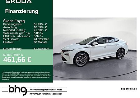 Skoda Enyaq Coupe 85 h Batterie Elektromotor 1-Gang-Au
