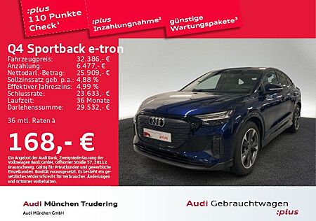 Audi Q4 e-tron Q4 Sportback 40 basis S line Matrix MMI+ advance