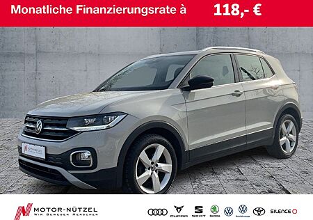 VW T-Cross Volkswagen 1.0TSI STYLE LED+AHK+SHZ+PDC+DAB+NSW+MFL