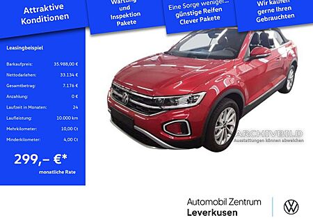 VW T-Roc Volkswagen Cabrio Style DSG VIRT KAM SHZ CARPLAY PDC