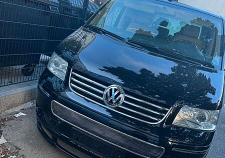 VW T5 Multivan Volkswagen Business DVD TV Leder Beige Alcantar
