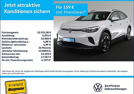 VW ID.4 Volkswagen Pure LED SCHEINWERFER ACC NAVI PDC KLIMA