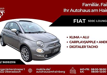 Fiat 500C *ALU*KLIMA*CARPLAY*PDC*