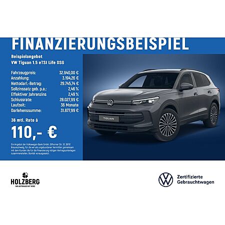 VW Tiguan leasen