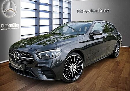 Mercedes-Benz E 300 d 4M T AMG Pano+Night+StdHz+Distr+Burmeste