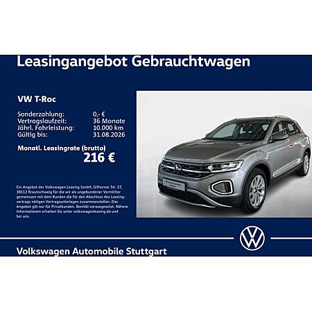 VW T-Roc leasen