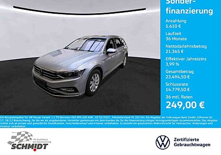 VW Passat Variant Volkswagen 1.5 TSI Business DSG RFK eSD AHK