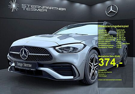 Mercedes-Benz C 180 T AMG, Night-P, AHK, Totwinkel, Memory,LED