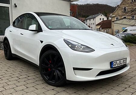 Tesla Model Y Long Range AWD weiß/weiß,Boost,USS,AHK