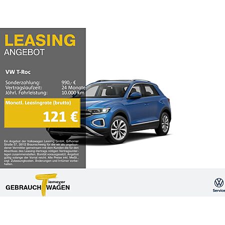 VW T-Roc leasen