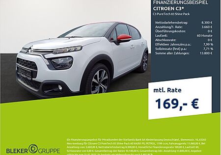 Citroën C3 PureTech 83 Shine Pack