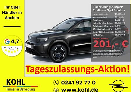 Opel Frontera Edition 1.2 DIT 100PS 48V-Hybrid Klima