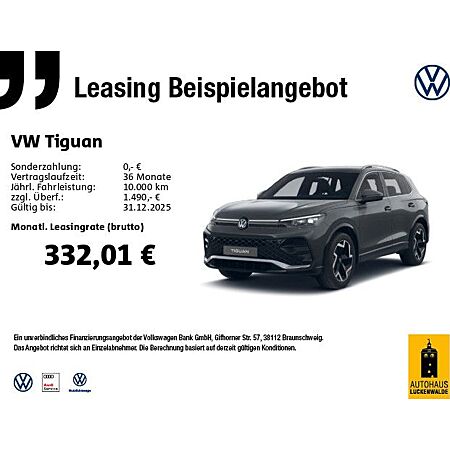 VW Tiguan leasen