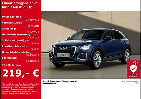 Audi Q2 30 TFSI AHK VITRUAL GRA LED SHZ SMARTPHONE Ad