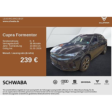 Cupra Formentor leasen