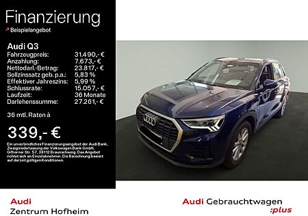 Audi Q3 45 TFSIe S tro*LED*Virtual*Navi+*PDC*