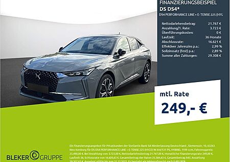 DS Automobiles DS 4 DS4 DS4 PERFORMANCE LINE + E-TENSE 225 (MY22)