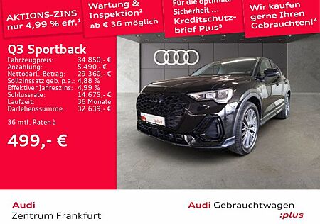 Audi Q3 Sportback 45 TFSI e S tronic S line LED DAB P