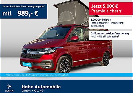 VW T6 California Volkswagen T6.1 California Ocean 2,0TDI 150kW 4MOTION VELOU