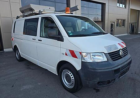 VW T5 Transporter Volkswagen 2.5 TDI Kasten lang*AHK*3xSitzer*