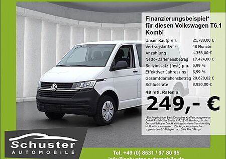 Volkswagen T6.1 Kombi LR 9-Sitzer 2.0TDI*AHK Klima Bluetoo