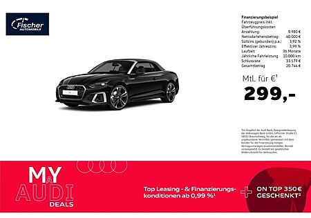 Audi A5 Cabriolet 35 TFSI S line S-Tronic AHK/20''/NA