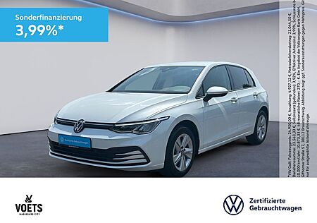 VW Golf Volkswagen 1,5 eTSI Life DSG+KAM+NAVI+LED