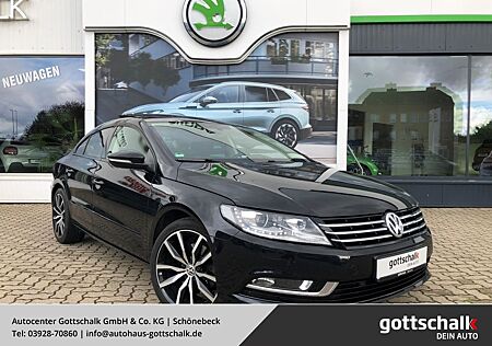 VW CC Volkswagen 2.0 TDI DSG 177 PS beh. WSB Leder AHK Navi Pa