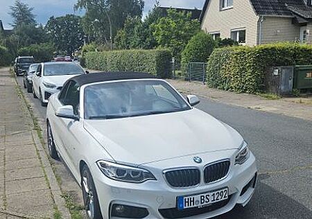 BMW 220d Cabrio M Sport M Sport/ deutsches Fzg.
