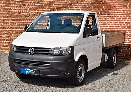 VW T5 Transporter Volkswagen T5 PRITSCHE 1HAND SCHECKHEFT LEDER AHK ESP