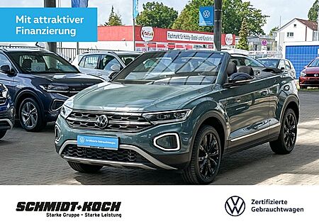 VW T-Roc Volkswagen Cabriolet 1.5 TSI DSG Style BlackStyle AHK