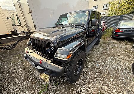 Jeep Wrangler Unlimited Sahara Motordefekt läuft