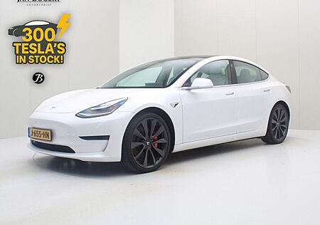 Tesla Model 3 Performance AWD 486pk 75 kWh [ Weiß LEDE