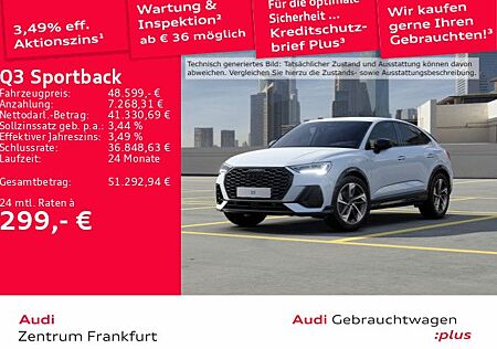 Audi Q3 Sportback 35 TFSI S tronic S line LED Navi PD