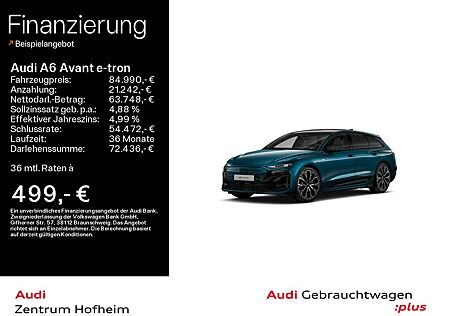 Audi A6 e-tron A6 Avant e-tron S line edition one performance*A