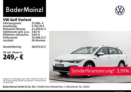 VW Golf Volkswagen Variant Alltrack 2.0 TDI 4M DSG AHK Navi